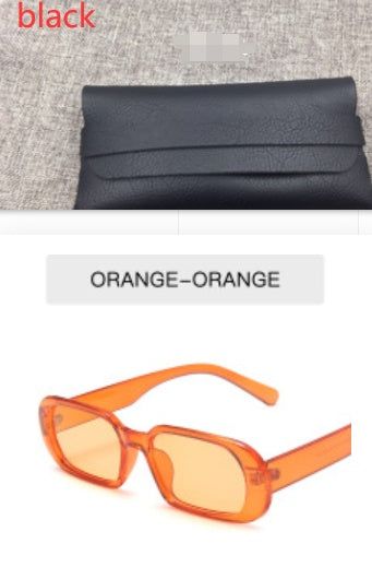 Lunettes de soleil rétro à petite monture pour femmes, couleur bonbon, colorées, à la mode