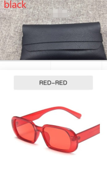 Lunettes de soleil rétro à petite monture pour femmes, couleur bonbon, colorées, à la mode