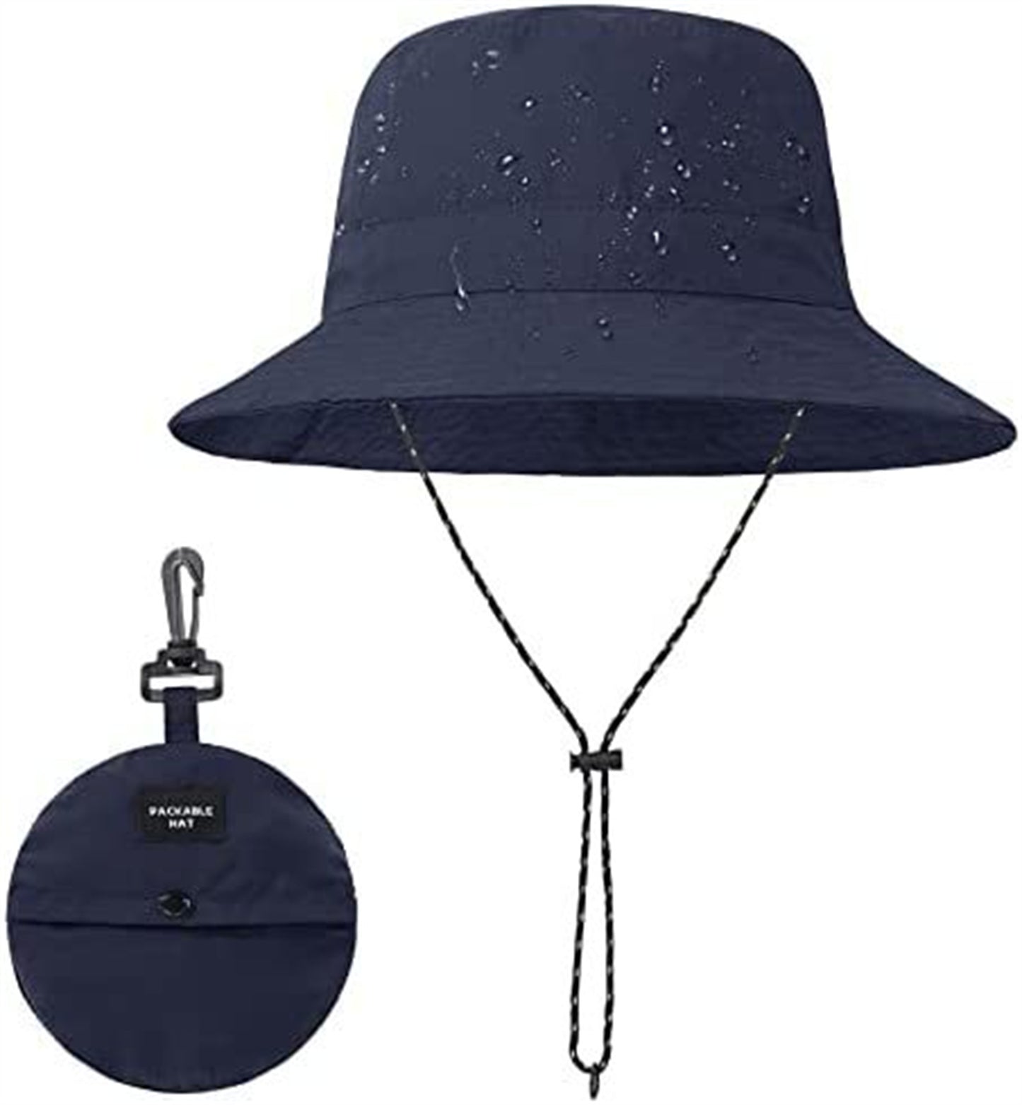 Chapeau style pêcheur, pliable, à séchage rapide, imperméable, chapeau de soleil pour femmes et hommes