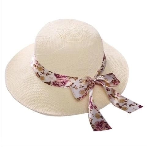 Chapeau soleil d'été chic, plage