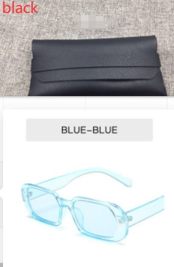 Lunettes de soleil rétro à petite monture pour femmes, couleur bonbon, colorées, à la mode